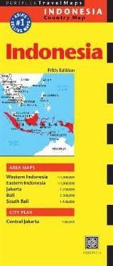 Indonesia Travel Map Fifth Edition