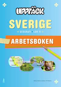 Upptäck Sverige Geografi Arbetsbok