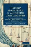 Miniatyrbilde 2 av 2: Historia Monasterii S. Augustini Cantuariensis, by Thomas of Elmham, Formerly Monk and Treasurer of that Foundation