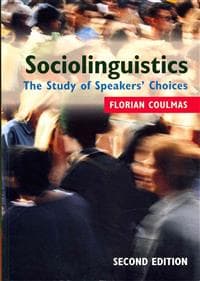 Sociolinguistics