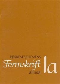 Formskrift 1A