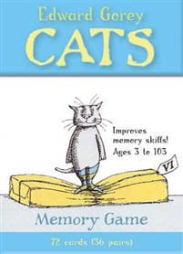 Edward Gorey's Cats Memory Game