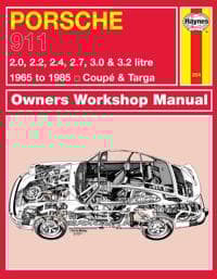 Porsche 911 (65 - 85) Haynes Repair Manual