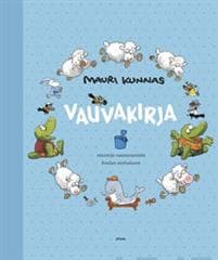 Vauvakirja, vaaleansininen