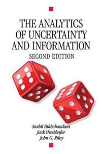 The Analytics of Uncertainty and Information