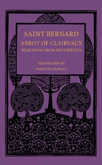 Saint Bernard Abbot of Clairvaux