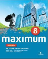 Maximum 8; grunnbok