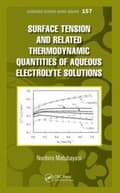 Miniatyrbillede 1 af 2: Surface Tension and Related Thermodynamic Quantities of Aqueous Electrolyte Solutions
