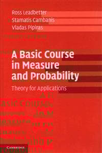 A Basic Course in Measure and Probability