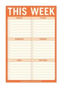 Knock Knock This Week Pad