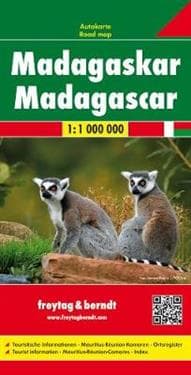 Madagascar Road Map 1:1 000 000