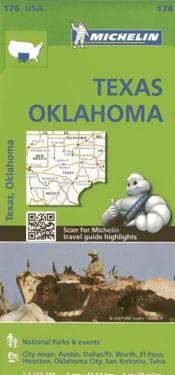 Texas Oklahoma - Zoom Map 176