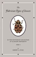 Miniatyrbilde 2 av 2: The Fabrician Types of Insects in the Hunterian Collection at Glasgow University: Volume 1