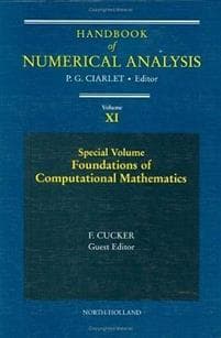 Special Volume: Foundations of Computational Mathematics