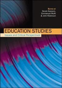 Education Studies: Issues and Critical Perspectives