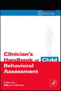 Clinician's Handbook of Child Behavioral Assessment