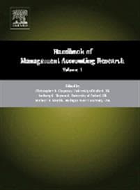 Handbook of Management Accounting Research