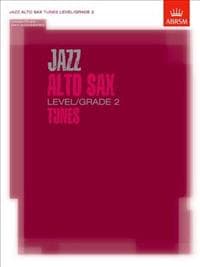 Jazz Alto Sax Level/Grade 2 Tunes/Part & Score & CD