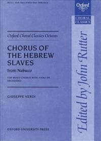 Chorus of the Hebrew Slaves from Nabucco 9780193850590 CDON