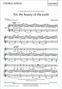 For the beauty of the earth