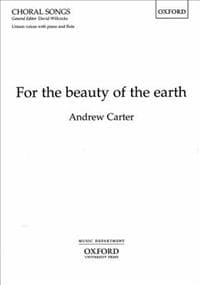 For the beauty of the earth