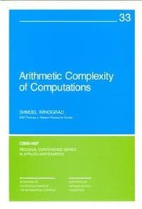 Arithmetic Complexity of Computations
