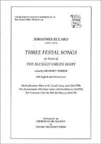 Three Festal Songs