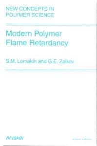 Modern Polymer Flame Retardancy
