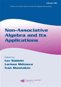 Non-Associative Algebra and Its Applications