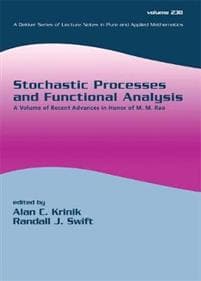 Stochastic Processes and Functional Analysis