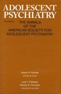 Adolescent Psychiatry, V. 23