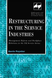 Restructuring in the Service Industries