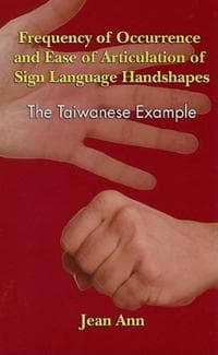 Frequency of Occurrence and Ease of Articulation of Sign Language Handshapes
