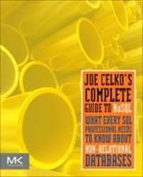 Joe Celko’s Complete Guide to NoSQL
