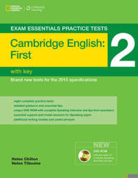 Exam Essentials Practice Tests: Cambridge English First 2 with Key and DVD-ROM
