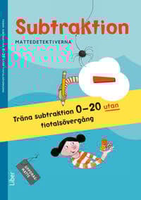 Mattedetektiverna Träna Subtraktion 0-20 utan tiotalsövergång 10-pack