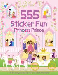 555 Sticker Fun Princess Palace