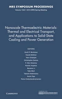 Nanoscale Thermoelectric Materials: Thermal and Electrical Transport, and Applications to Solid-State Cooling and Power Generation: Volume 1543