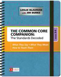 The Common Core Companion: The Standards Decoded, Grades 3-5