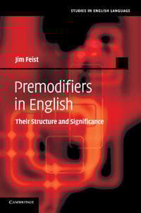 Premodifiers in English