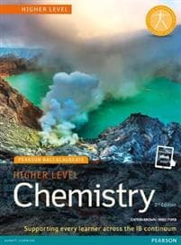 Pearson Baccalaureate Chemistry Higher Level 2nd edition print and online edition for the IB Diploma