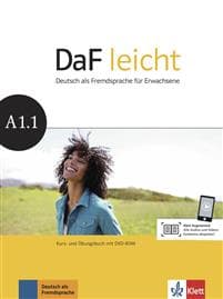 DaF leicht A1.1. Kurs- und Übungsbuch mit Audios und Videos