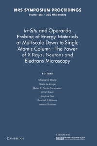 In-Situ and Operando Probing of Energy Materials at Multiscale Down to Single Atomic Column - The Power of X-Rays, Neutrons and Electron Microscopy: Volume 1262