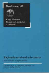 Regionala samband och cesurer : Mitt-Norden-symposium II