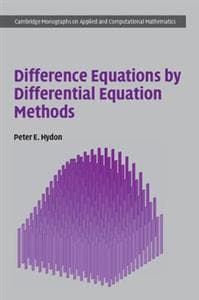 Difference Equations by Differential Equation Methods