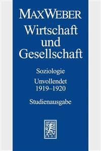 Max Weber-Studienausgabe