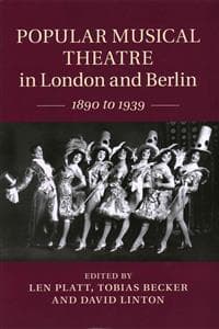 Popular Musical Theatre in London and Berlin