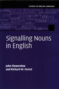 Signalling Nouns in English