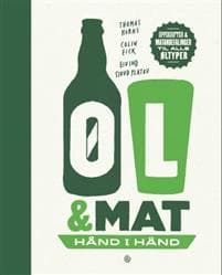 Øl og mat; hånd i hånd