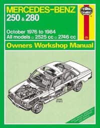 Mercedes-Benz 250 & 280 123 Series Petrol Owner's
